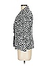 Kasper 100% Polyester Animal Print Ivory Blazer Size 6 - photo 5