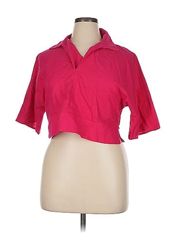 Scoop Short Sleeve Blouse (view 1)