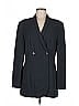 Giorgio Armani Gray Black Wool Blazer Size EU (IT) 44 / US 8 - photo 1