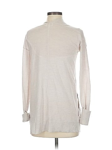R | Label Wool Cardigan (view 2)