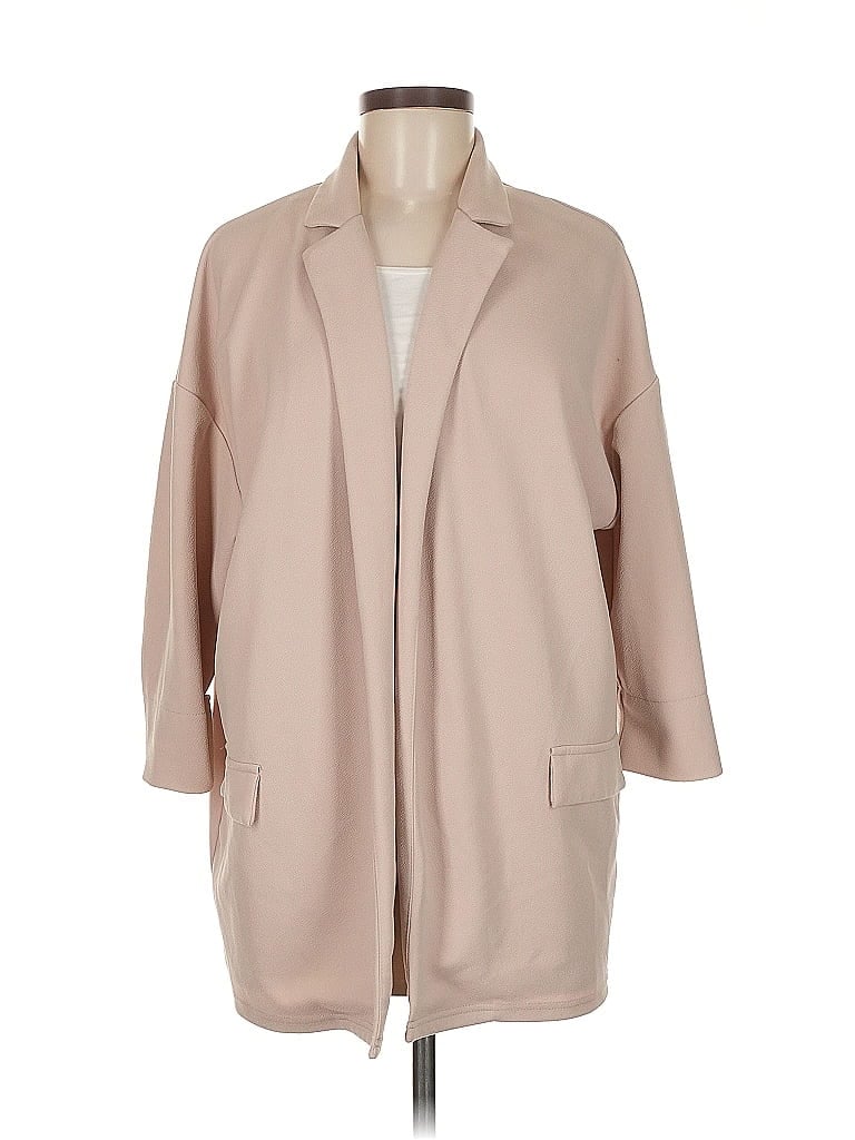 Pre-owned Asos Design Coat In Brown