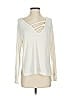 LNA Ivory Long Sleeve Top Size S - photo 1