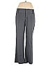 Daisy Fuentes Chevron-herringbone Gray Dress Pants Size 10 - photo 1