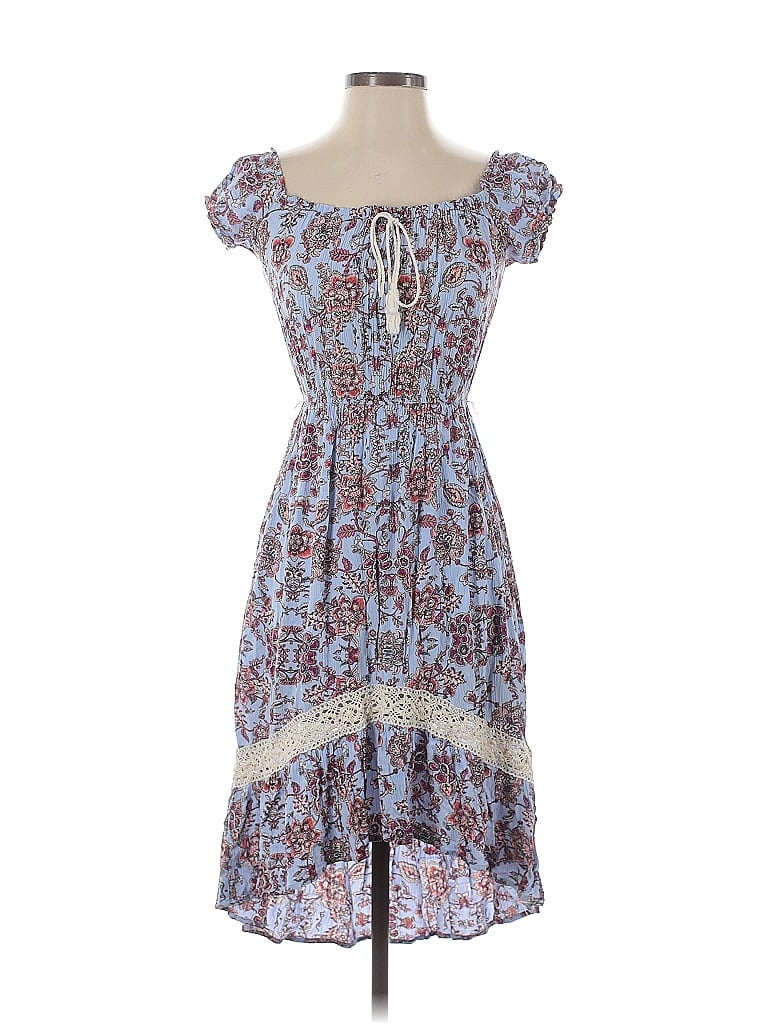 Pre-owned American Rag Cie Casual Dress In Blue
