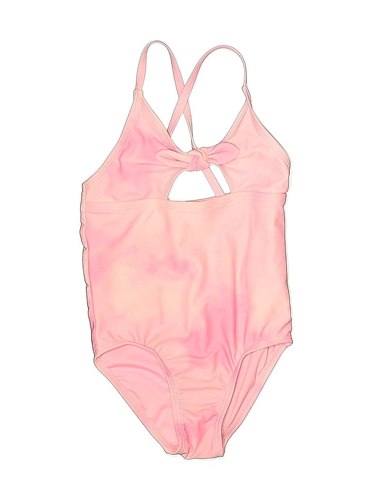 Pre-owned Old Navy Kids' One Piece Swimsuit In Pink