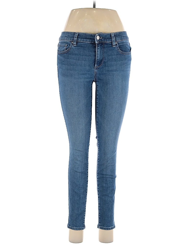 Pre-owned Ann Taylor Factory Jeans In Blue