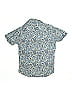 Robert Graham 100% Linen Paisley Blue Short Sleeve Button-Down Shirt Size 10 - 12 - photo 2
