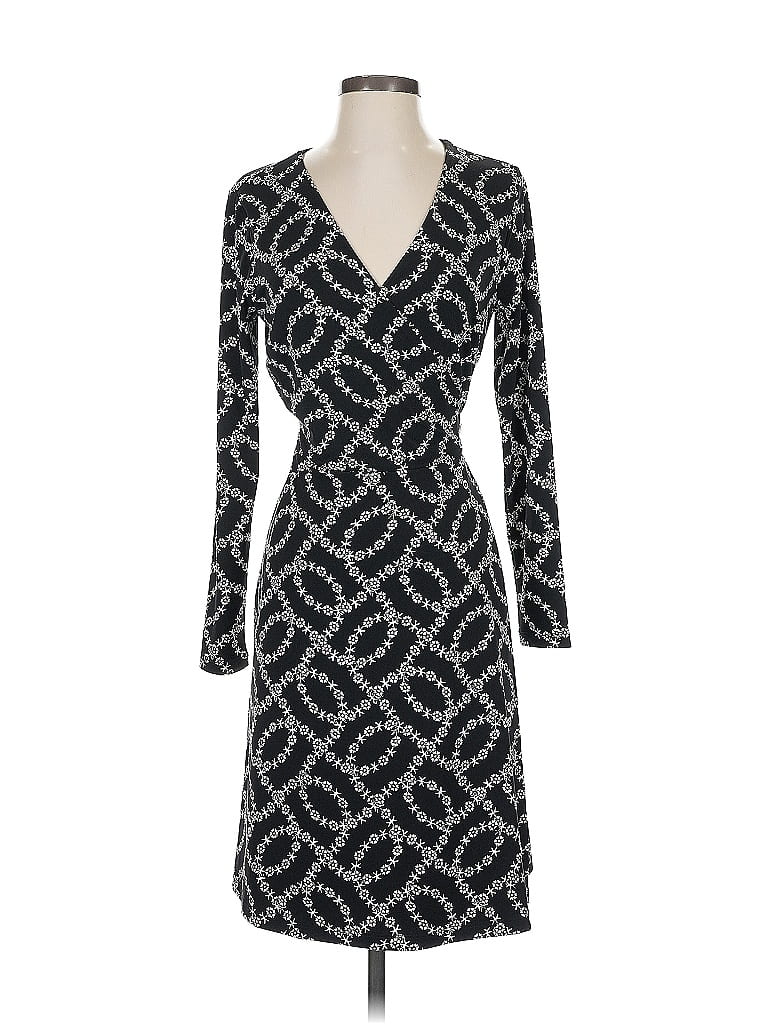 Pre-owned Ann Taylor Loft Casual Dress In Black