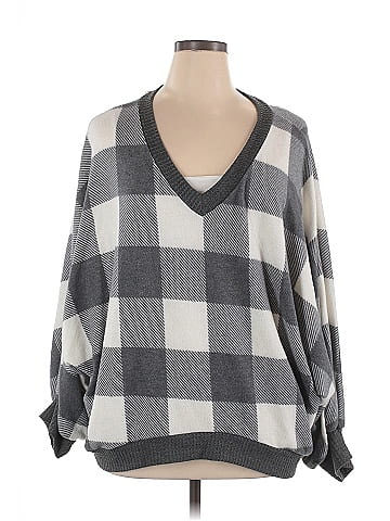 White Birch Pullover Sweater (view 1)