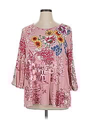 Johnny Was 3/4 Sleeve Blouse