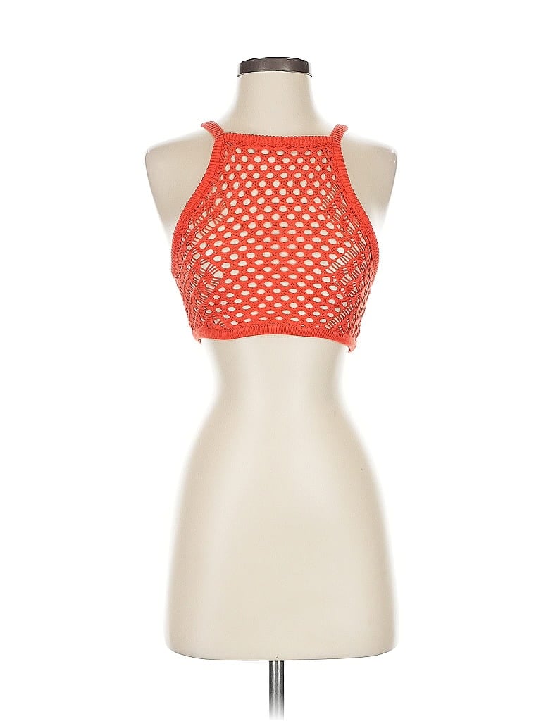 Click to view more detailed imagery on our partner's website Pre-owned Camila Coelho Pullover Sweater In Orange