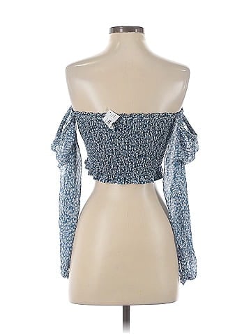 Blue Life Long Sleeve Blouse (view 2)
