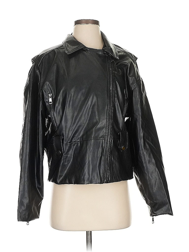 Click to view more detailed imagery on our partner's website Pre-owned Forever 21 Jacket In Black