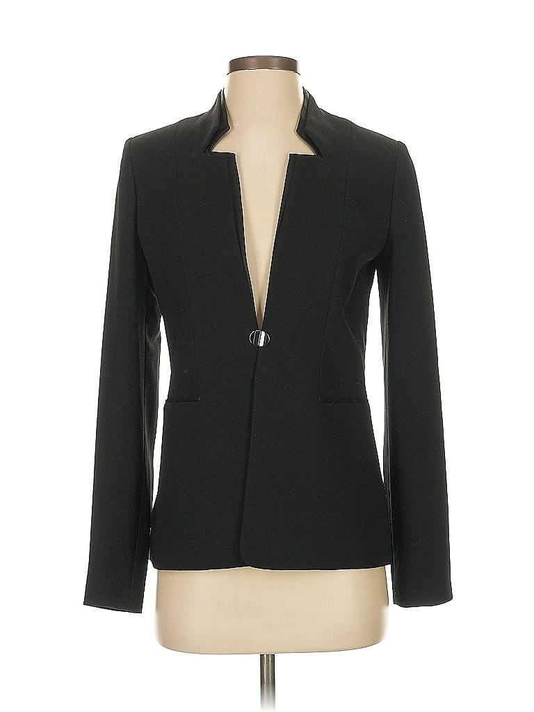 Pre-owned Elie Tahari Blazer Jacket In Black