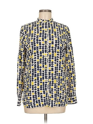 C. Wonder Long Sleeve Silk Top (view 1)