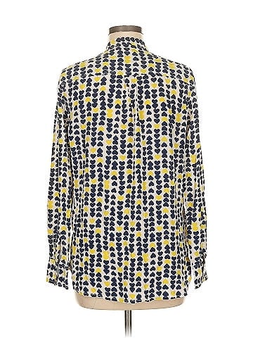 C. Wonder Long Sleeve Silk Top (view 2)