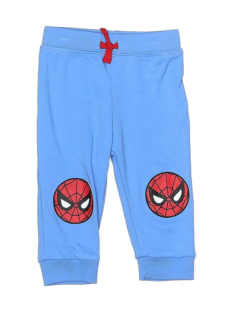 Pre-owned Marvel Babies' Casual Pants In Blue