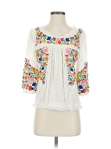 Vanessa Virginia 3/4 Sleeve Blouse (view 1)