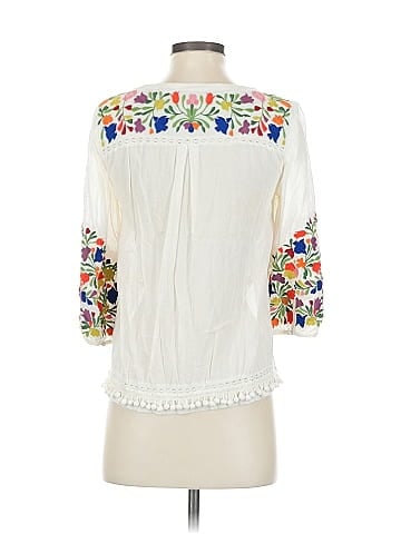 Vanessa Virginia 3/4 Sleeve Blouse (view 2)