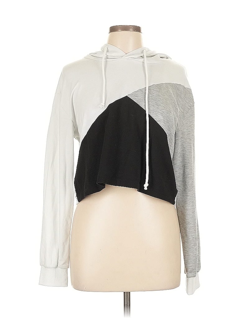 Pre-owned Unbranded Sweatshirt In Silver