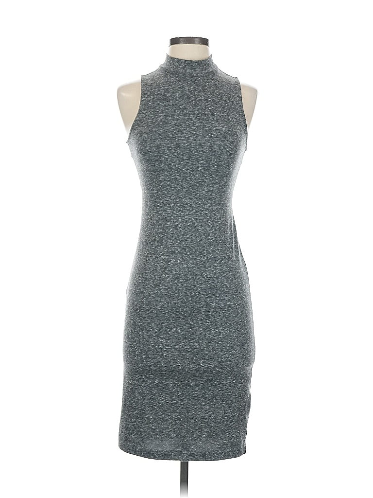 Pre-owned Forever 21 Cocktail Dress In Gray