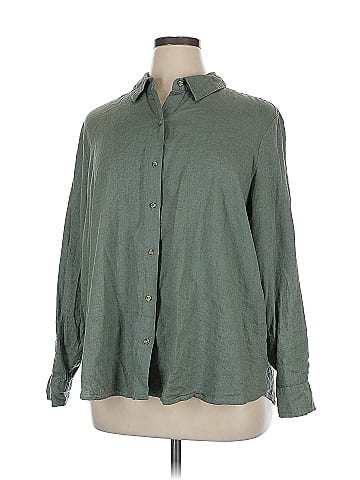 Candace Cameron Bure Long Sleeve Button-Down Shirt (view 1)