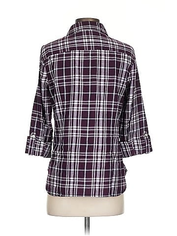 Tommy Hilfiger 3/4 Sleeve Button-Down Shirt (view 2)