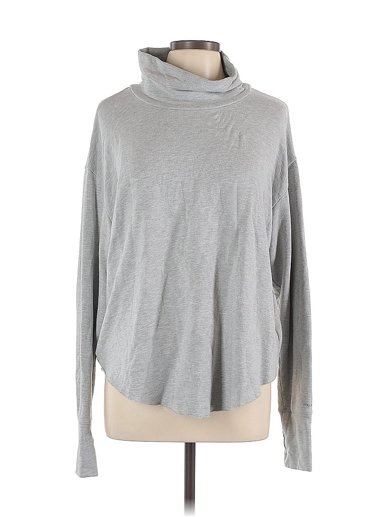 Pre-owned Offline By Aerie Turtleneck Sweater In Gray