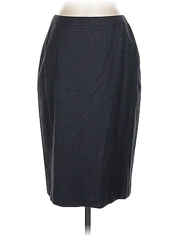 Linda Allard Ellen Tracy Wool Skirt (view 1)