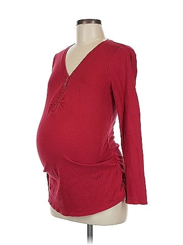 Liz Lange Maternity for Target Long Sleeve Top (view 1)