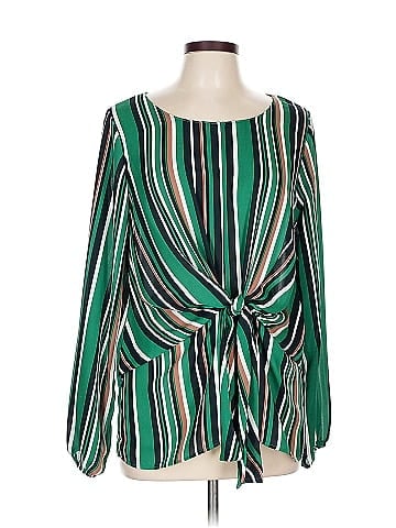 Les Amis Long Sleeve Blouse (view 1)