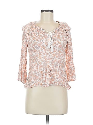 Hippie Rose 3/4 Sleeve Blouse (view 1)