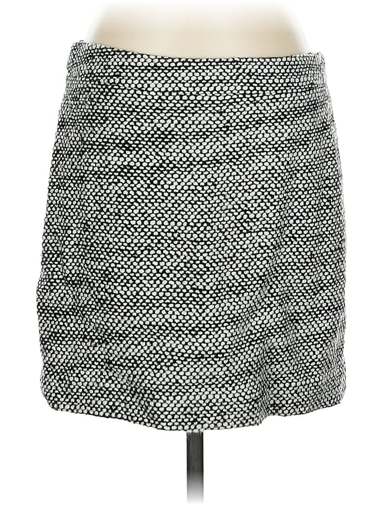 Pre-owned J.crew Factory Store Casual Skirt In Silver