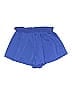 Ardene Solid Blue Shorts Size L - photo 2