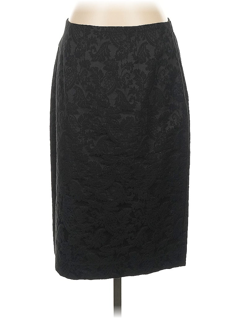 Pre-owned Chico's Formal Skirt In Black