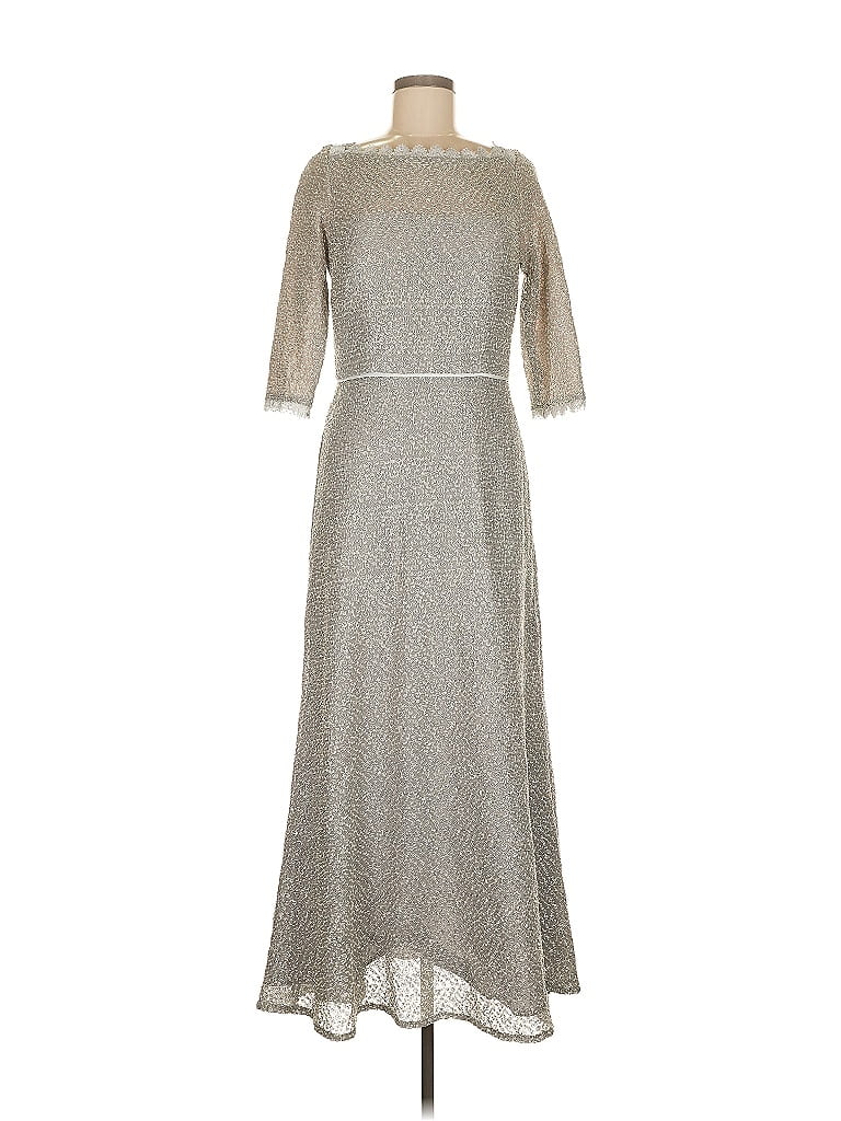 JS COLLECTIONS Pre-owned Casual Dress In Silver