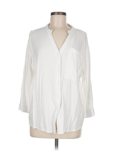 Pink Lily 3/4 Sleeve Button-Down Shirt (view 1)