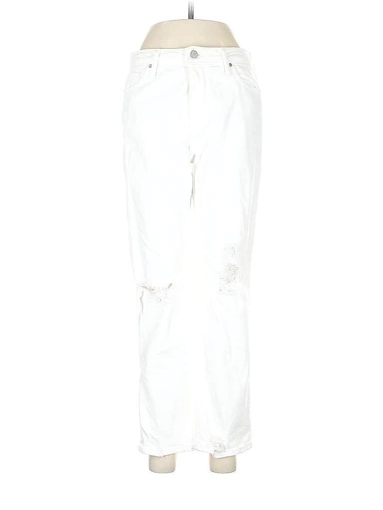 Pre-owned Just Black Jeans In White