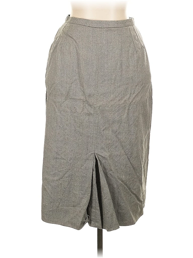 Pre-owned Nordstrom Casual Skirt In Gray