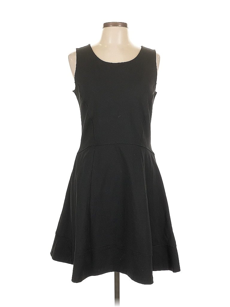 Pre-owned Cynthia Rowley Tjx Casual Dress In Black