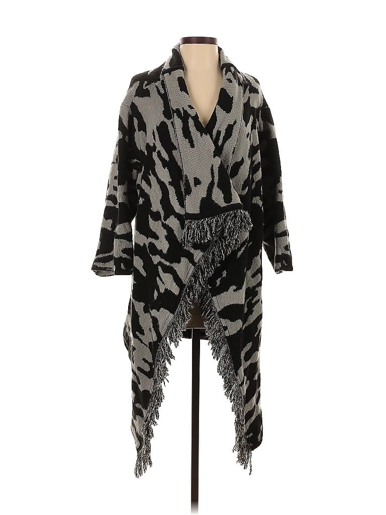 Pre-owned G.i.l.i. Cardigan Sweater In Gray