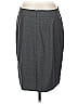 Ann Taylor Factory Solid Gray Casual Skirt Size 12 - photo 2