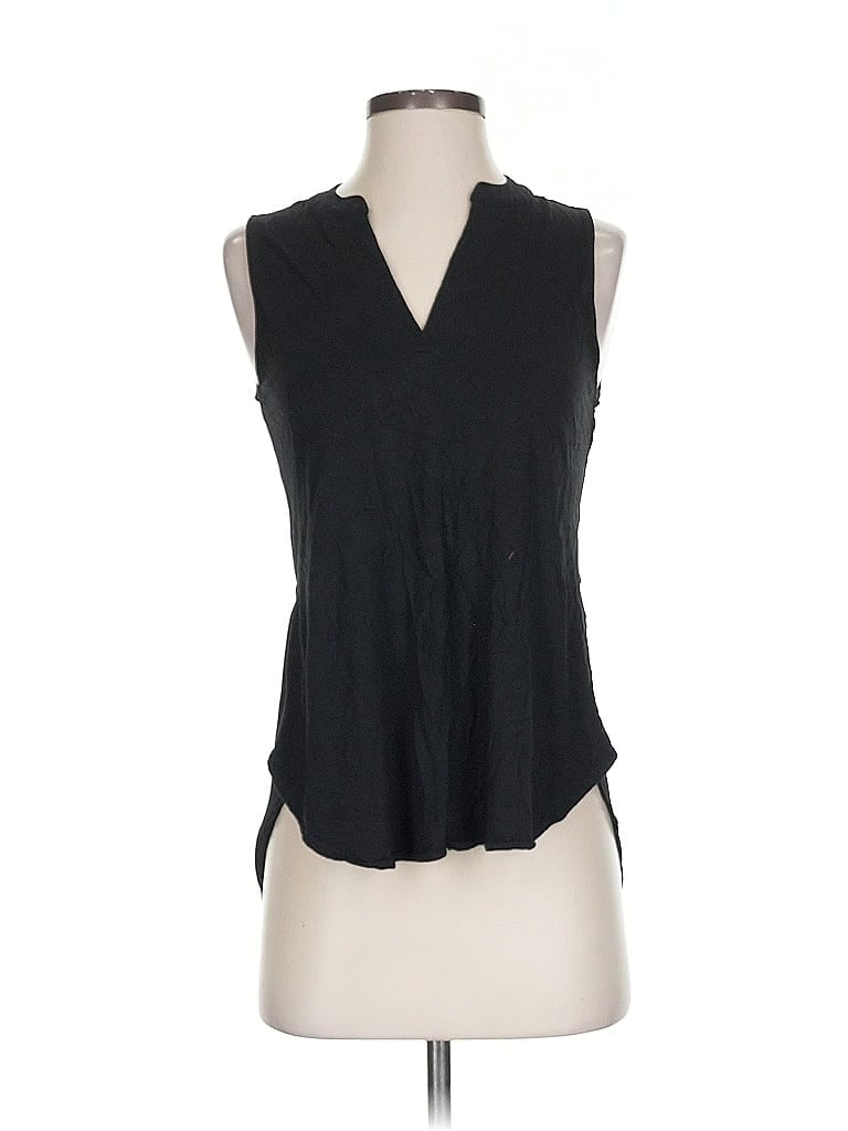 Pre-owned Banana Republic Factory Store Sleeveless Blouse In Black