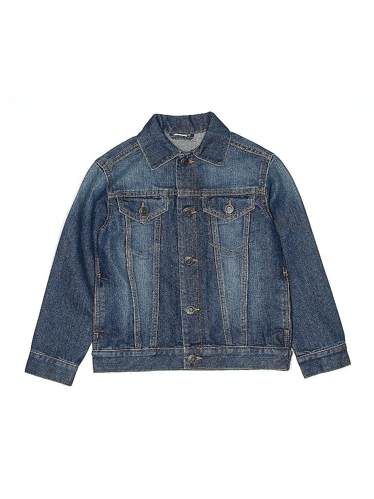 Click to view more detailed imagery on our partner's website Pre-owned Crazy 8 Kids' Denim Jacket In Blue