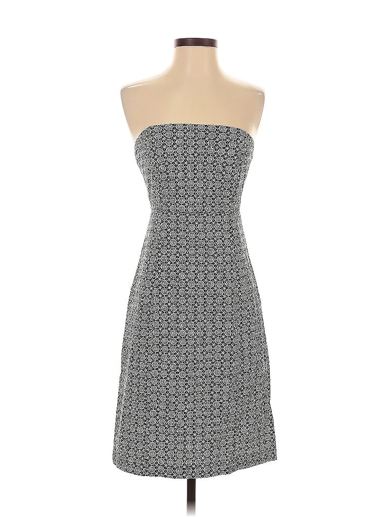 Pre-owned Gap Factory Store Cocktail Dress In Gray