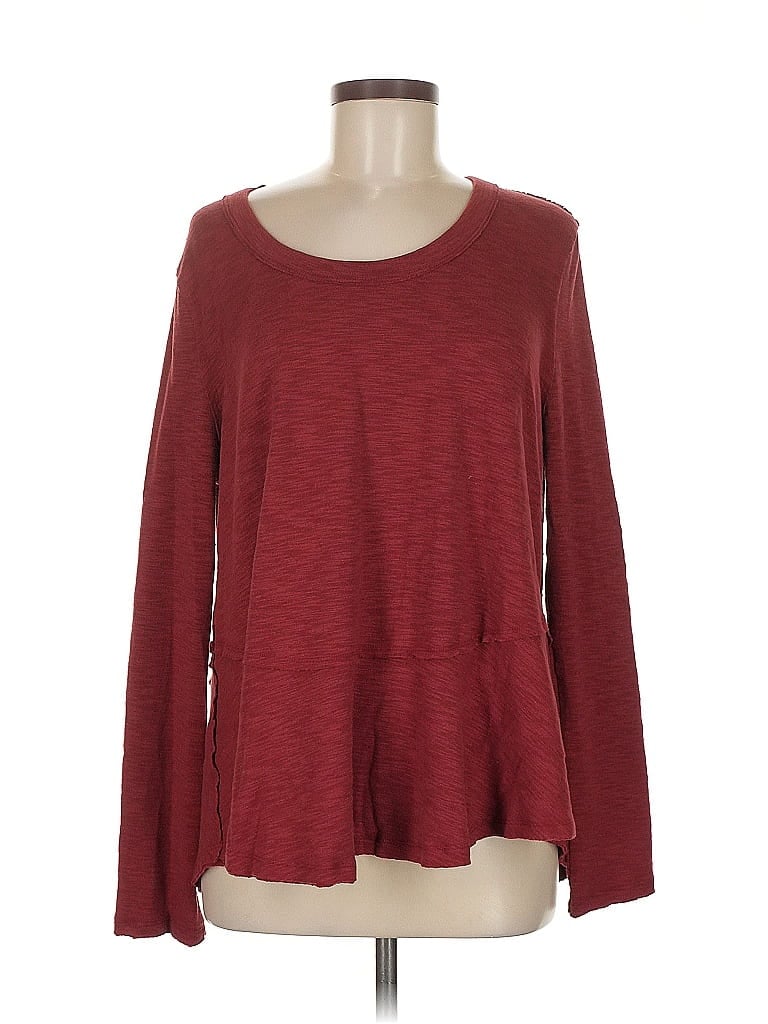 Click to view more detailed imagery on our partner's website Pre-owned Polagram Pullover Sweater In Burgundy