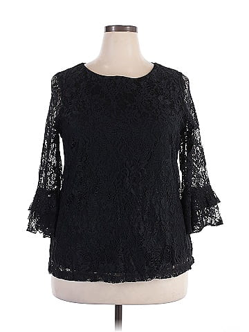 Elle 3/4 Sleeve Blouse (view 1)