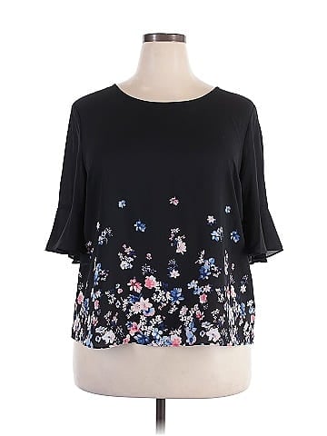 Elle 3/4 Sleeve Blouse (view 1)