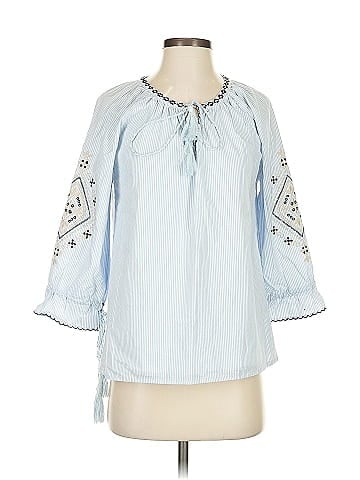 Moon River 3/4 Sleeve Blouse (view 1)