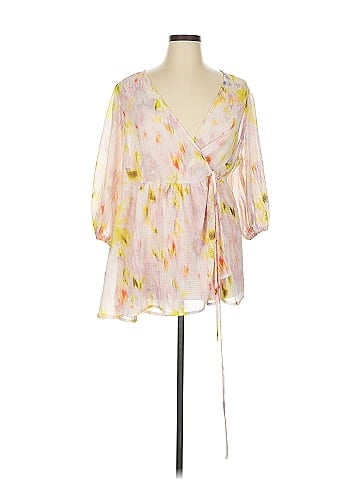 Future Collective 3/4 Sleeve Blouse (view 1)